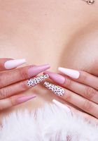 ATK Exotics: Alice Rebel (Alice Rebel Lingerie Foot Fetish Shaved Pussy Spreading)