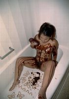 Angela Chocolate and Shower, Angela (ang031) ATK Natural & Hairy: Angela (Angela Chocolate and Shower)