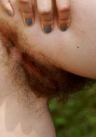 Hairy Iris shows off her pussy outside, Iris (iri038) ATK Archives: Iris (Hairy Iris shows off her pussy outside)