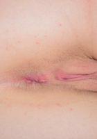 Lila shows off her bang holes., Lila Lavay (jes756) ATK Petites: Lila Lavay (Lila shows off her bang holes.)