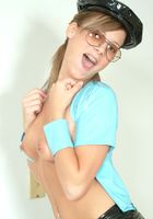 Sexy coed Jules teases in her uniform and gets her pussy wet, Jules (jul048) ATK Archives: Jules (Sexy coed Jules teases in her uniform and gets her pussy wet)