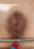 Hairy Russian Malika strips out her cheerleader outfit, Malika (mal019) ATK Archives: Malika (Hairy Russian Malika strips out her cheerleader outfit)