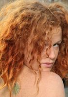 Hairy Redhead Mona spreads outside, Mona (mon109) ATK Archives: Mona (Hairy Redhead Mona spreads outside)