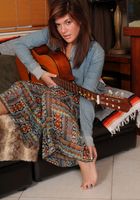 Rissa gets naked and plays with her feet and guitar, Rissa (ris003) ATK Galleria: Rissa (Rissa gets naked and plays with her feet and guitar)